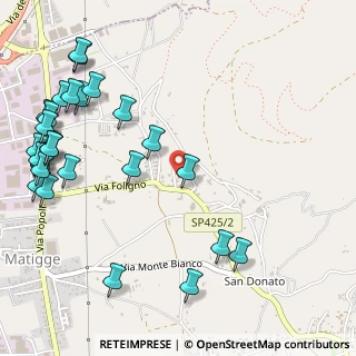 Mappa Via Amelia, 06039 Trevi PG, Italia (0.75714)