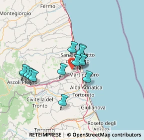 Mappa 63076 Monteprandone AP, Italia (11.985)
