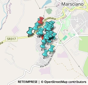 Mappa Via Lenin, 06055 Marsciano PG, Italia (0.23333)