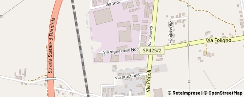 Mappa Trevi