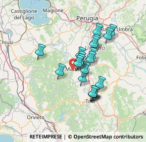 Mappa Loc. calvana, 06055 Marsciano PG, Italia (11.0355)