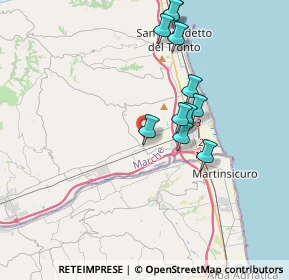 Mappa Via Giovanni Pascoli, 63076 Monteprandone AP, Italia (3.50545)