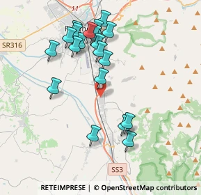 Mappa Via Torgiano, 06039 Trevi PG, Italia (3.957)