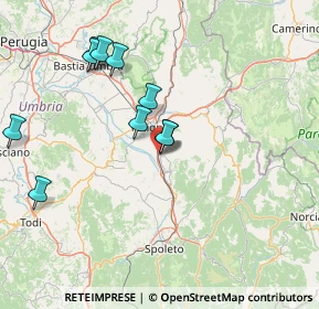 Mappa Via Torgiano, 06039 Trevi PG, Italia (18.17727)