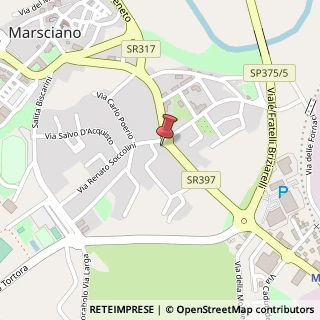 Mappa Via XXIV Maggio, 38, 06055 Marsciano, Perugia (Umbria)