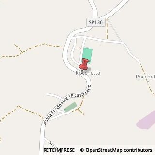 Mappa Contrada Rocchetta, 60, 63081 Rocchetta AP, Italia, 63081 Castorano, Ascoli Piceno (Marche)