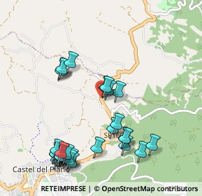 Mappa Località Pian di Ballo, 58033 Castel del piano GR, Italia (1.18333)