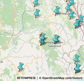 Mappa Località Pian di Ballo, 58033 Castel del piano GR, Italia (23.862)