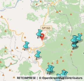 Mappa Località Pian di Ballo, 58033 Castel del piano GR, Italia (6.5725)