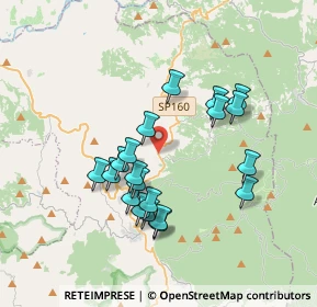 Mappa Località Pian di Ballo, 58033 Castel del piano GR, Italia (3.427)