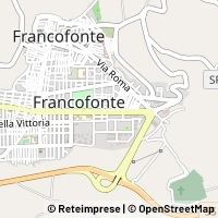 Kaart Francofonte
