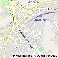 Mapa Caltagirone