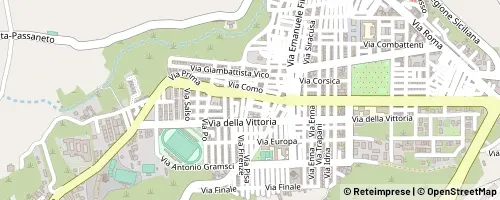Mappa Francofonte