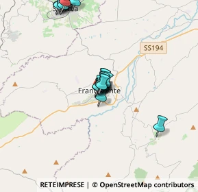Mappa Via Enna, 96015 Francofonte SR, Italia (3.7445)