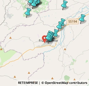 Mappa Contrata Sant'Antonio, 96015 Francofonte SR, Italia (4.817)