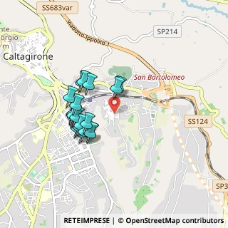 Mappa Via Tagliamento, 95041 Caltagirone CT, Italia (0.852)
