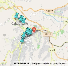 Mappa Via Tagliamento, 95041 Caltagirone CT, Italia (1.64)