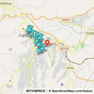 Mappa Via Gaspare la Rosa, 95041 Caltagirone CT, Italia (1.42364)