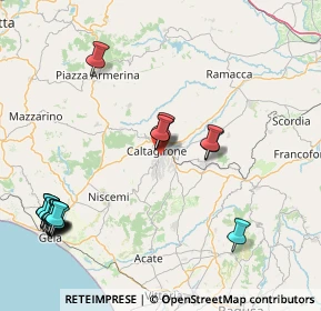 Mappa Via Dante Alighieri, 95041 Caltagirone CT, Italia (23.3985)