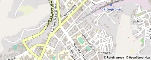 Mappa Caltagirone