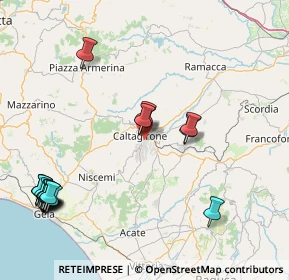 Mappa Via Nicolò Tommaseo, 95041 Caltagirone CT, Italia (23.493)