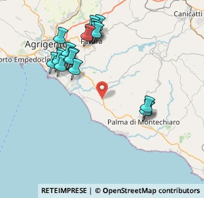 Mappa SS 115 Km 200, 92100 Agrigento AG (9.0205)