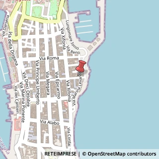 Mappa Via marina levante, 96011 Augusta, Siracusa (Sicilia)