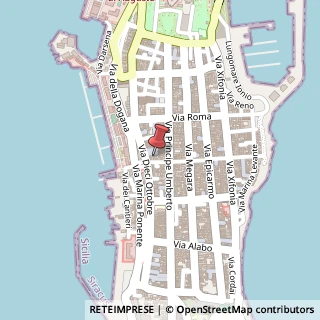 Mappa Via Limpetra, 16, 96011 Augusta, Siracusa (Sicilia)