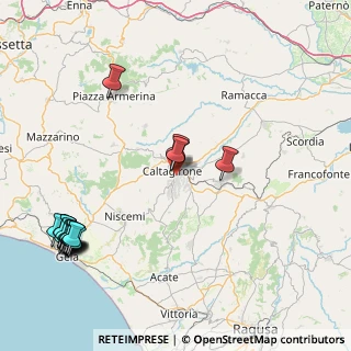 Mappa Via Escuriales, 95041 Caltagirone CT, Italia (24.7075)