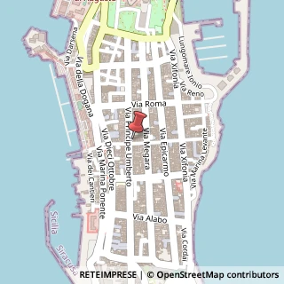 Mappa Via Limpetra, 36, 96011 Augusta, Siracusa (Sicilia)