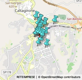 Mappa Via Alessandro Manzoni, 95041 Caltagirone CT, Italia (0.5295)