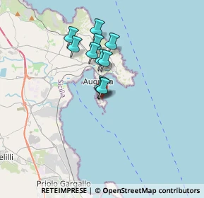 Mappa Via Cordai, 96011 Augusta SR, Italia (2.81182)