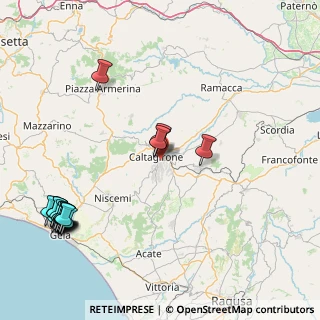 Mappa Via Bacco, 95041 Caltagirone CT, Italia (25.0265)