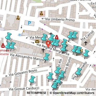 Mappa Via Regina Margherita, 96015 Francofonte SR, Italia (0.06923)