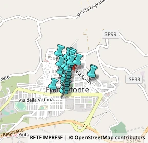 Mappa Via dei Mutilati, 96015 Francofonte SR, Italia (0.2415)