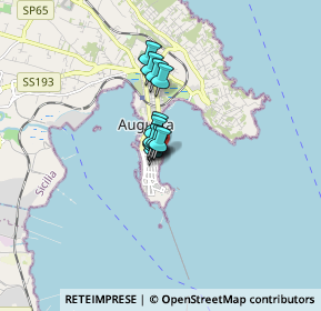 Mappa Via Orfanotrofio, 96011 Augusta SR, Italia (0.84833)