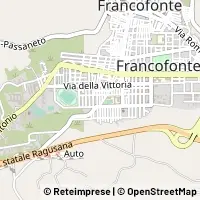 Map Francofonte