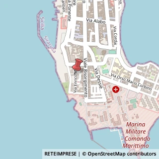 Mappa Via Millo Enrico, 1, 96011 Augusta, Siracusa (Sicilia)
