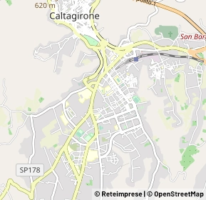 Mappa 95041 Caltagirone CT, Italia (0.542)