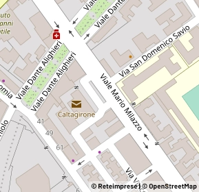 Mappa Via Francesco Crispi, 95041 Caltagirone CT, Italia (0.048)