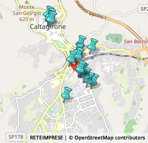 Mappa Piazza della Rinascita, 95041 Caltagirone CT, Italia (0.72412)