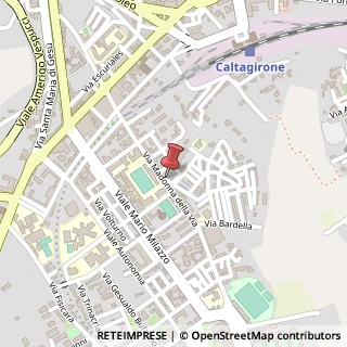 Mappa Via Madonna della Via, 139, 95041 Caltagirone, Catania (Sicilia)