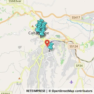 Mappa 95041 Caltagirone CT, Italia (1.53455)