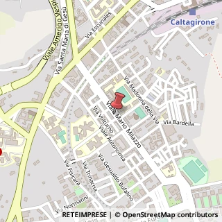 Mappa Viale M. Milazzo, 96, 95041 Caltagirone CT, Italia, 95041 Caltagirone, Catania (Sicilia)