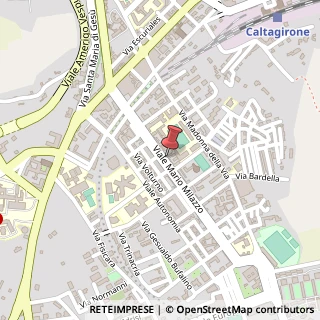 Mappa Viale Mario Milazzo, 91, 95041 Caltagirone, Catania (Sicilia)
