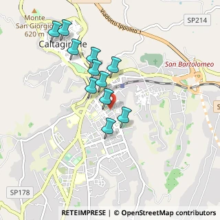 Mappa Via Madonna della Via, 95041 Caltagirone CT, Italia (0.90818)