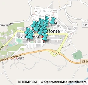 Mappa Via Antonio Gramsci, 96015 Francofonte SR, Italia (0.31)