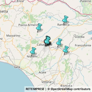 Mappa Via Girolamo Caropreso, 95041 Caltagirone CT, Italia (7.54091)
