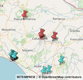 Mappa Via Girolamo Caropreso, 95041 Caltagirone CT, Italia (23.437)