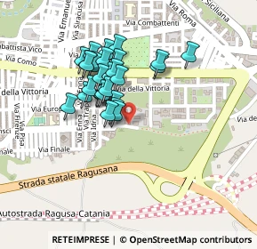 Mappa Strada Vicinale Tamburino, 96015 Francofonte SR, Italia (0.20714)